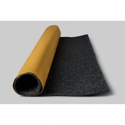 The felt mat is available with or without adhesive.