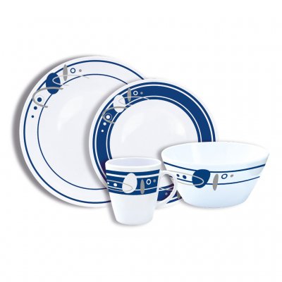 EuroTrail Tableware Saturn 16-parts