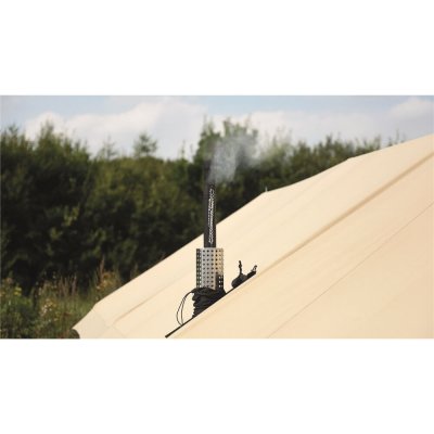 Chimney insert for tent fireplace on Robens Prospector