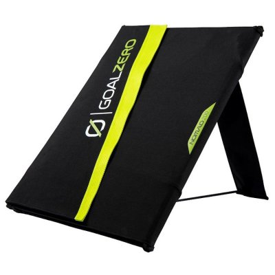 A leg on the back makes the solar panel easier to place.