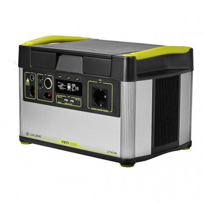 Goal Zero Yeti 1500X battery-powered generator with 230V / 220V socket