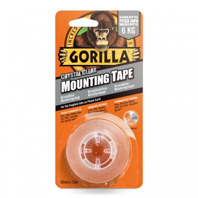 Gorilla mounting tape. A double-sided tape that can be used to fasten things in the caravan or motorhome.