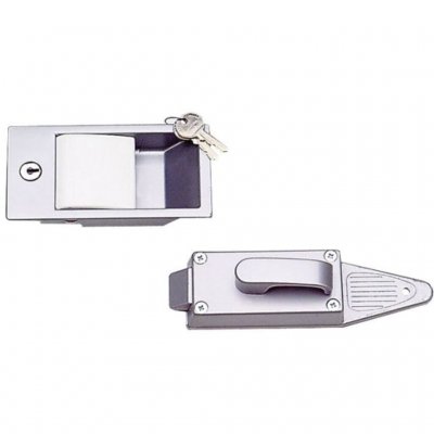 Complete door lock type MC400. For caravan and motorhome.