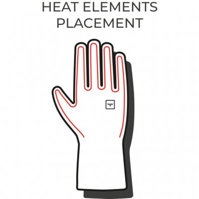 Heat Experience Everyday Gloves Svart