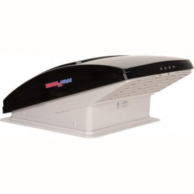 Maxxfan Deluxe Roof Shutter - 40 x 40 cm Smoke Lid - Outlet