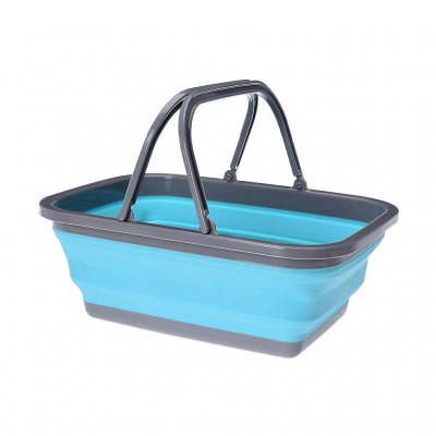 Basket/Washing tub w. handle - 9 L