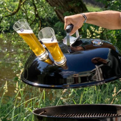 Silwy Magnetic Beer Glasses in Crystal (2-pack)