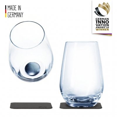 Silwy Magnetic Crystal Drinking glass (2-pack)