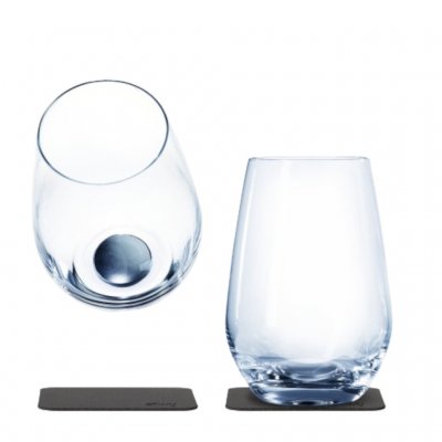 Silwy Magnetic Crystal Drinking glass (2-pack)