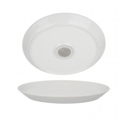 Silwy Magnetic plate in porcelain with a magnetic underside that stands incredibly stable on metallic surfaces
