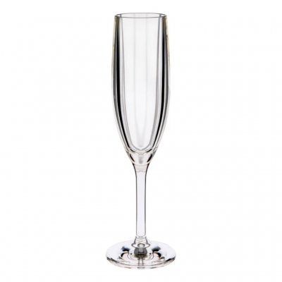 Strahl champagne glasses 166 ml, 4-p Crushproof white wine glass for camping
