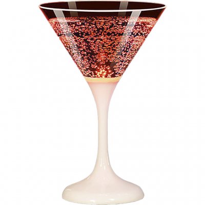 Unison Luminous Cocktail glass 22 cl - Incl. battery