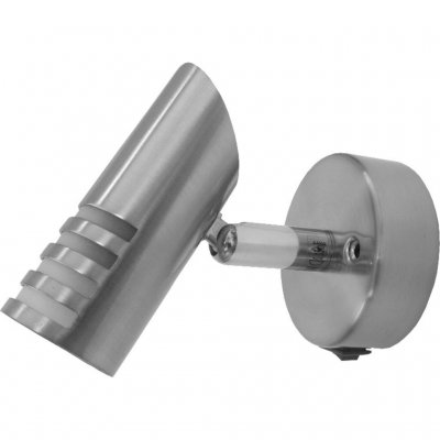 LED reading light in chromed metal that provides a warm white light for your caravan or motorhome.