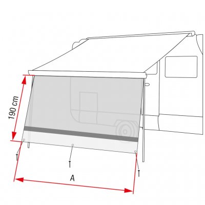Fiamma Sun View XL 400 - Outlet