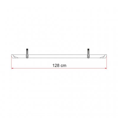 Fiamma Rail Quick Pro - Bicycle rail