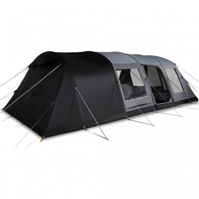 Dark and restful sleeping area that effectively blocks out the morning sun. Can easily be divided into three separate bedrooms.