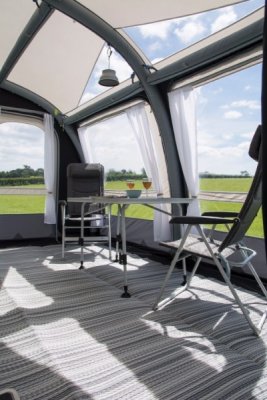 Give your Dometic Grande 390 extra comfort with a Continental tent carpet.