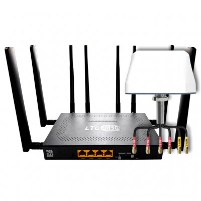 LTC 4G/5G Router with Combination Antenna
