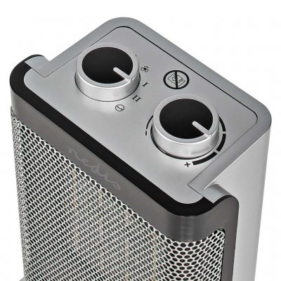 Nedis fan heater – clear power dials with stylish design