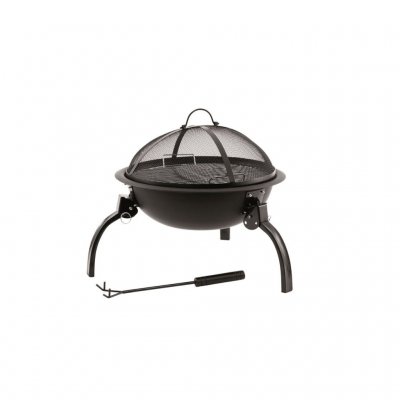 Outwell Cazall Fire Pit is a nice grill or fireplace that comes with a spark cover as a lid.
