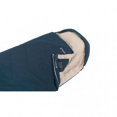 Outwell Caldera is a pack-friendly and warm sleeping bag.