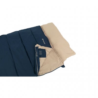 The size and soft microfiber lining make the Outwell Contour Lux XL comfortable to lie in.