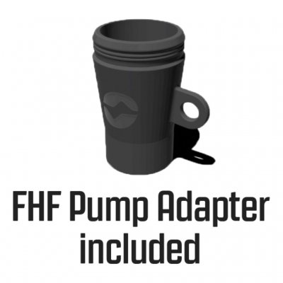 Adapter for standard air mattress pumps included.