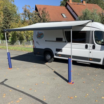 Peggy Peg Weight Bag awning leg