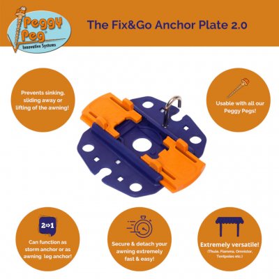 The mounting plate has many uses.
