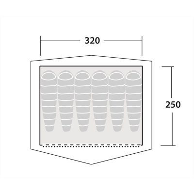 Planning solution for the Robens Prospector Shack camp tent
