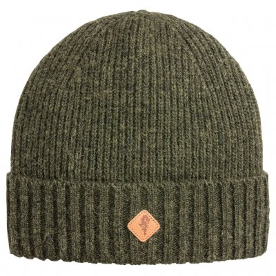 Pinewood Knitted Wool Hat Moss green