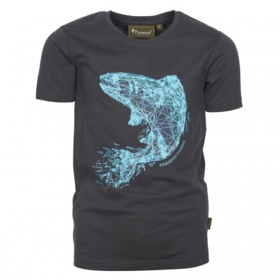 T-shirt for children with fish print from Swedish Pinewood.