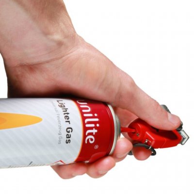 Four different nozzles make it suitable for most lighters.