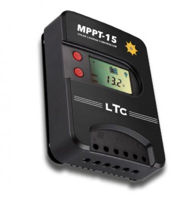 LTC Solar Controller MPPT 15AMP Display - Outlet
