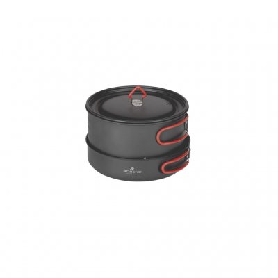 Compact cook set that takes up little space in your pack.
