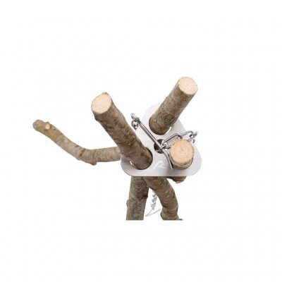 With this do-it-yourself kit you can quickly and easily build your own tripod for cooking over an open fire.