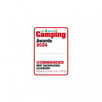 The Robens Conival 3-in-1 pump won the Best Camping Accessory category in Camping Magazine’s Camping Awards 2024.