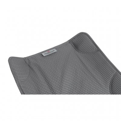 The stool has thick padding that makes it comfortable.