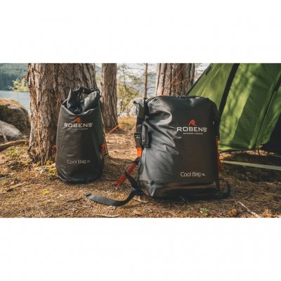 Durable cooler bag made from tough material that also works as a waterproof storage bag.