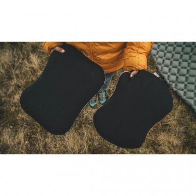 Inflatable pillow with ergonomic design