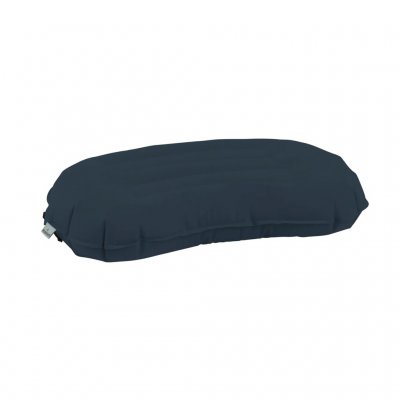 Stretch polyester fabric that feels soft against the skin and an elastic strap to secure the pillow to the sleeping mat