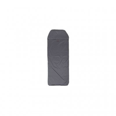 Travel sheet that can also be used inside a sleeping bag or as a standalone, very lightweight sleeping bag during warm nights.