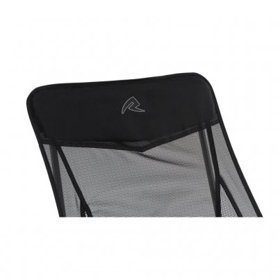 High backrest. Mesh panels provide good comfort and breathability.