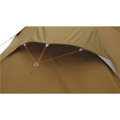 Reglerbar ventil framtill på tältet.