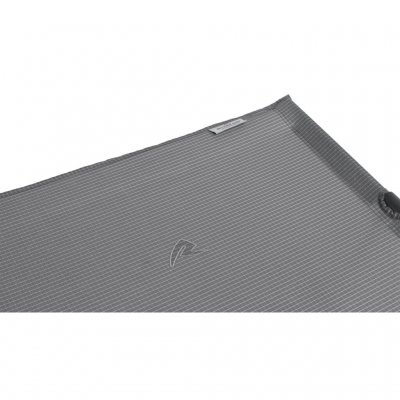 Bed made from durable, hard-wearing ripstop nylon.