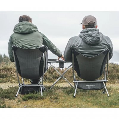 Pack-friendly chair for camping and outdoor activities.