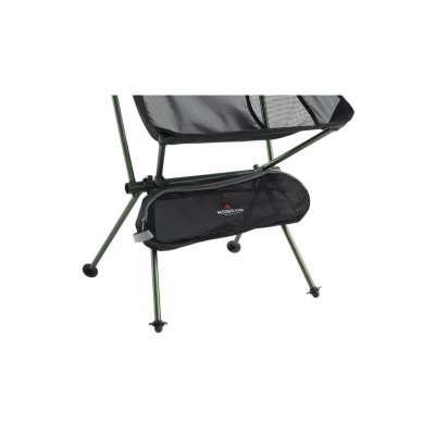 Carry bag included and can be attached to the chair frame.