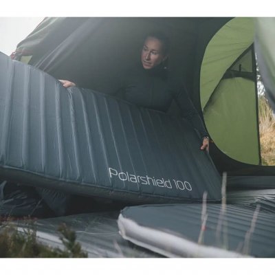 Isoleringen i liggunderlaget gör att det passar för alla årstider.