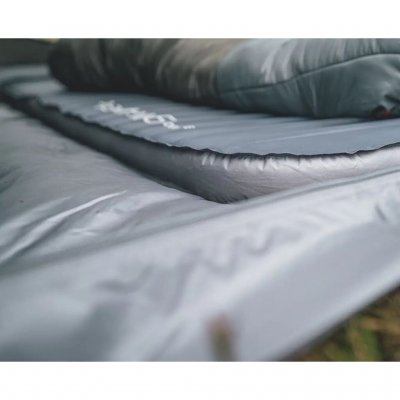 The foam filling provides more even weight distribution and insulates against ground cold. The insulation in the sleeping mat ma
