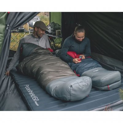Thanks to the foam filling, the sleeping mat is comfortable for two people to sleep on, as it distributes weight and provides ma